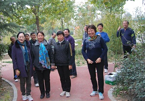 同位素所举行健步走比赛